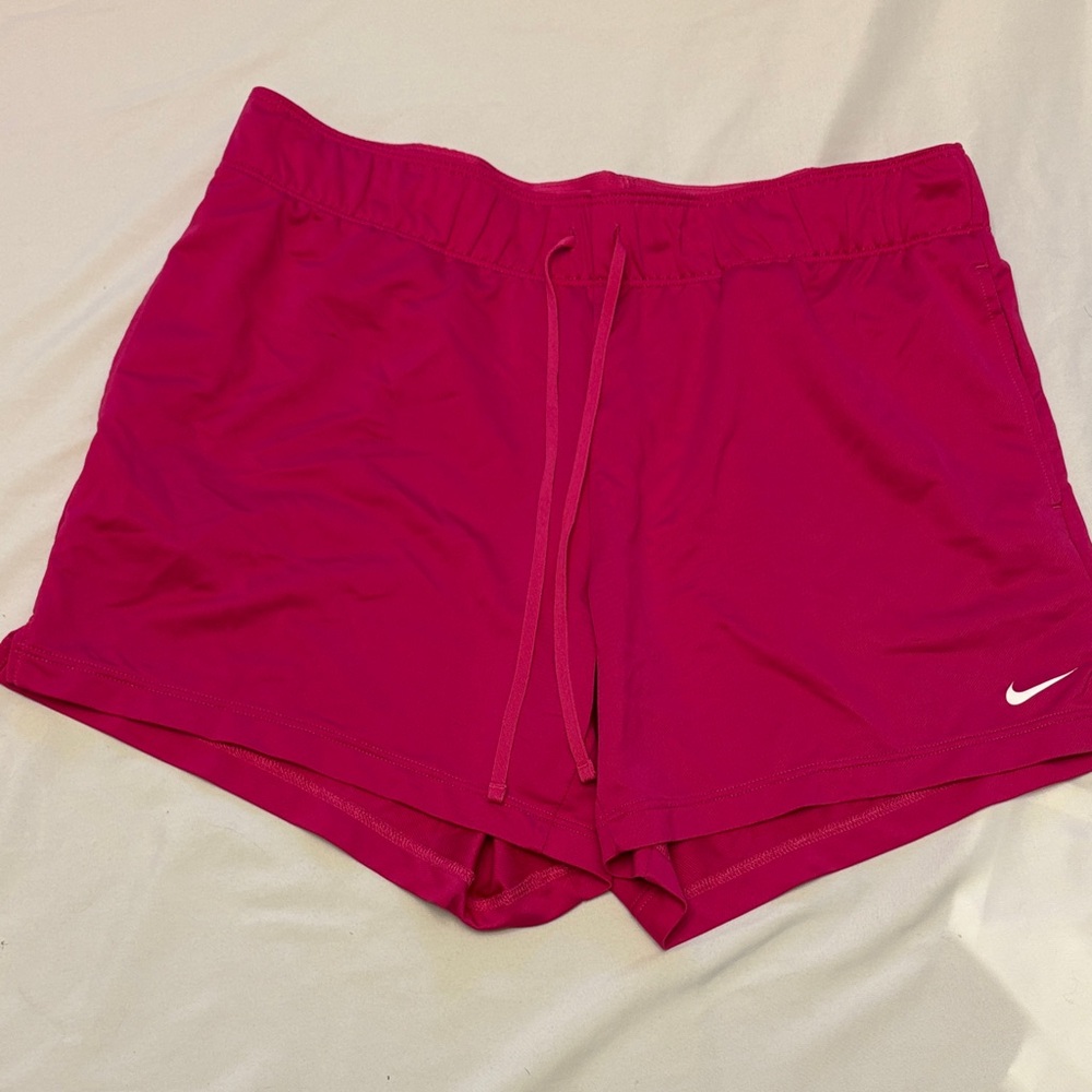 Nike Dri-Fit Women's Hot Pink Athletic Shorts -Medium